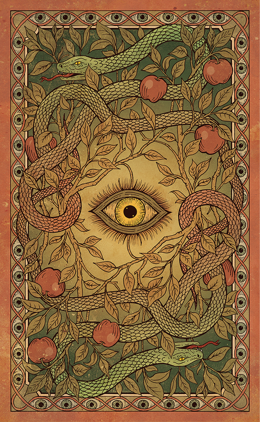 Ilustración de Fonso para el frente de la carta